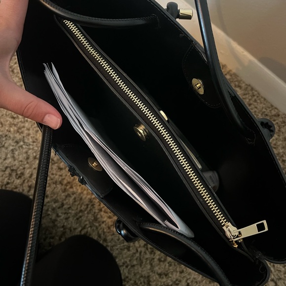 Zara knotted handle tote - Picture 3 of 4